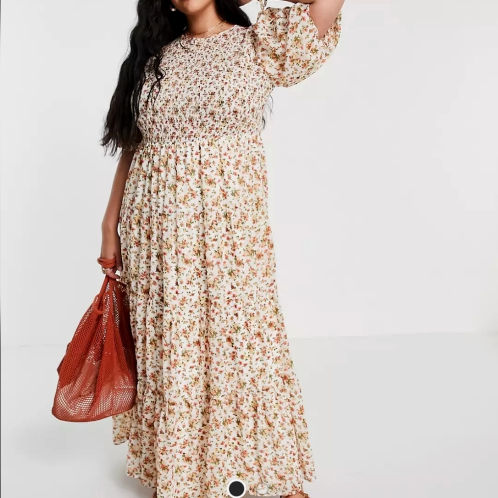 Floral maxi dress